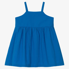 Load image into Gallery viewer, Agatha Ruiz de la Prada Girls Blue Cotton Poplin Dress
