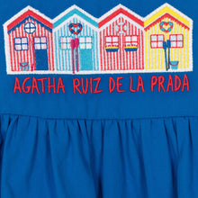 Load image into Gallery viewer, Agatha Ruiz de la Prada Girls Blue Cotton Poplin Dress
