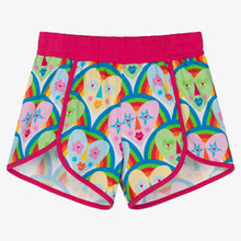 Load image into Gallery viewer, Agatha Ruiz de la Prada Girls Pink &amp; Blue Cotton Heart Shorts
