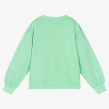 Load image into Gallery viewer, Billieblush Girls Green Sequin Pineapple Sweatshirt
