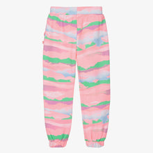 Load image into Gallery viewer, Billieblush Girls Pink Cotton Jersey Joggers
