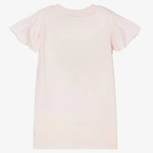 Load image into Gallery viewer, Billieblush Girls Pink Cotton Palm Tree Print Dress
