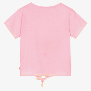 Billieblush Girls Pink Jersey Looney Tunes T-Shirt