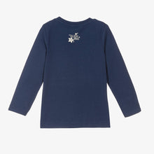 Load image into Gallery viewer, Blade &amp; Rose Blue Cotton Mia The Squirrel Top
