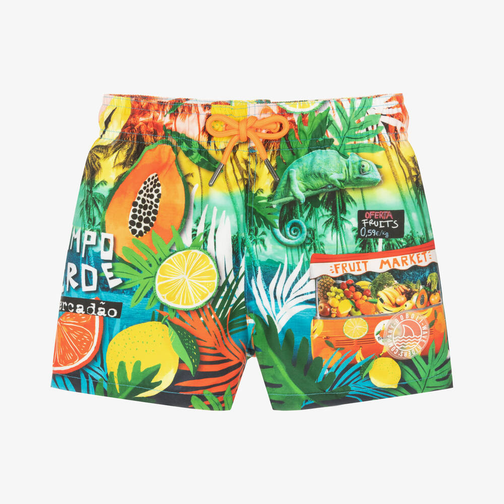 Boboli Boys Tropical Fruit Swim Shorts