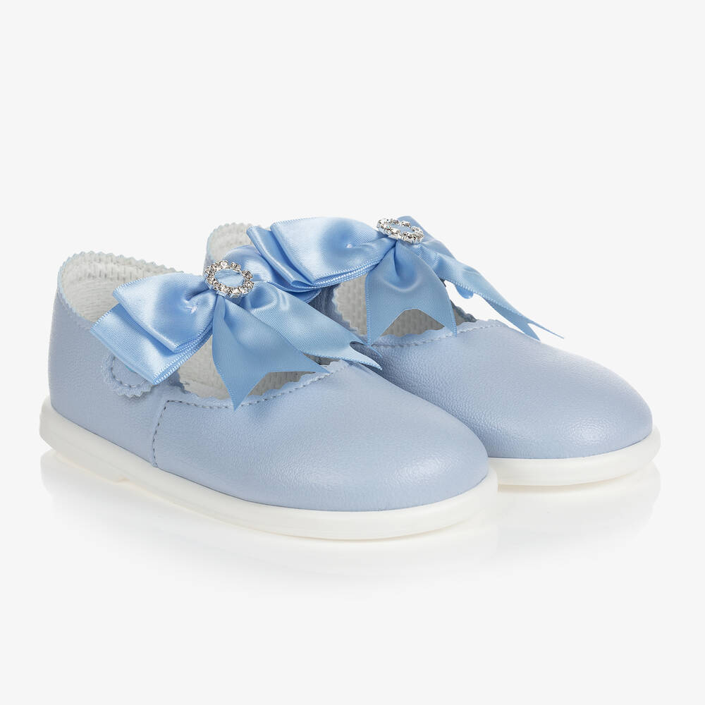 Early Days Blue First Walker Shoes