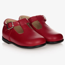Load image into Gallery viewer, Early Days Red Leather Shoes
