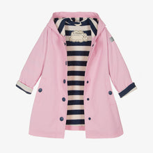 Load image into Gallery viewer, Hatley Girls Pink Hooded Raincoat
