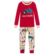 Load image into Gallery viewer, Hatley Red &amp; Beige Cotton Pyjamas
