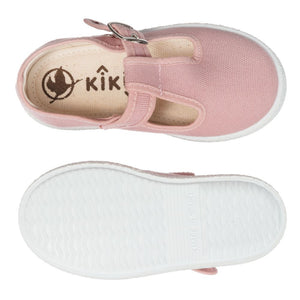 KIKU Girls Pink Canvas Shoes