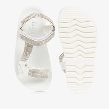 Load image into Gallery viewer, Lelli Kelly Girls White Diamant Sandals

