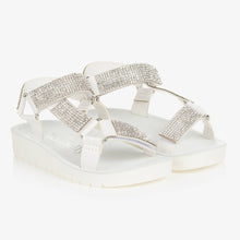Load image into Gallery viewer, Lelli Kelly Girls White Diamant Sandals
