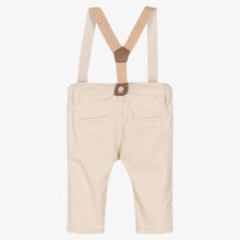 Load image into Gallery viewer, Mayoral Baby Boys Beige Cotton Chino Trousers
