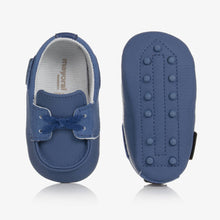 Load image into Gallery viewer, Mayoral Baby Boys Blue Pre-Walker Moccasins
