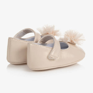 Mayoral Baby Girls Ivory Pre-Walker Shoes