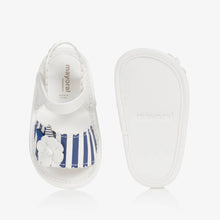 Load image into Gallery viewer, Mayoral Baby Girls White Pre-Walker Sandals
