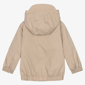 Mayoral Boys Beige Cotton Windbreaker Jacket