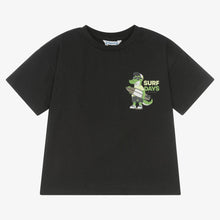Load image into Gallery viewer, Mayoral Boys Black Cotton T-Shirt
