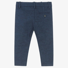 Load image into Gallery viewer, Mayoral Boys Blue Cotton &amp; Linen Trousers
