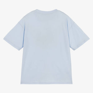 Mayoral Nukutavake Boys Blue Cotton Wave T-Shirt