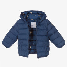 Load image into Gallery viewer, Mayoral Boys Blue Puffer Jacket
