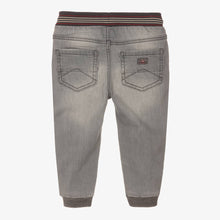Load image into Gallery viewer, Mayoral Boys Grey Jersey Jogger-Fit Jeans
