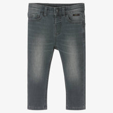 Load image into Gallery viewer, Mayoral Boys Grey Slim Fit Cotton Denim Jeans
