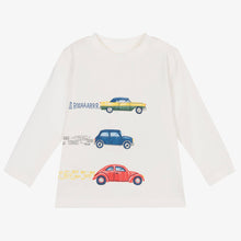 Load image into Gallery viewer, Mayoral Boys Ivory Cotton Car Top
