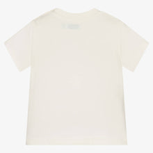 Load image into Gallery viewer, Mayoral Boys Ivory Cotton Logo T-Shirt
