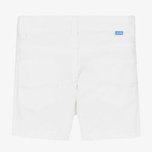 Load image into Gallery viewer, Mayoral Boys Ivory Cotton Twill Shorts
