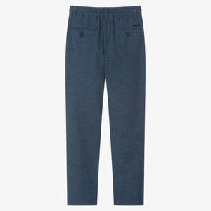 Mayoral Nukutavake Boys Navy Blue Dotted Trousers