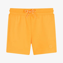 Load image into Gallery viewer, Mayoral Boys Orange Cotton Jersey Shorts
