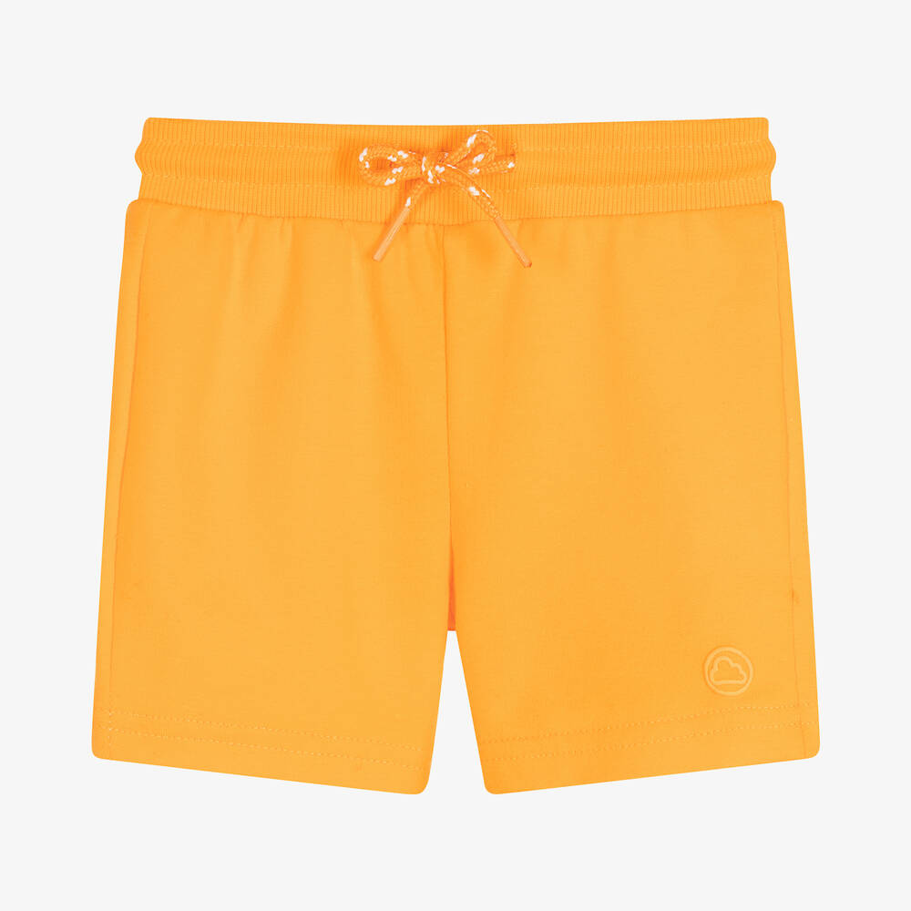 Mayoral Boys Orange Cotton Jersey Shorts
