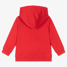 Load image into Gallery viewer, Mayoral Boys Red Car Cotton Hoodie
