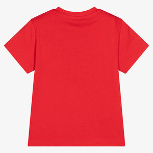 Mayoral Boys Red Cotton Camera T-Shirt