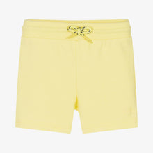 Load image into Gallery viewer, Mayoral Boys Yellow Cotton Jersey Shorts
