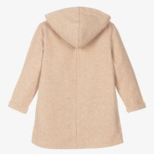 Load image into Gallery viewer, Mayoral Girls Beige Hooded Coat
