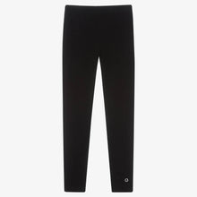 Load image into Gallery viewer, Mayoral Girls Black Cotton Jersey Leggings
