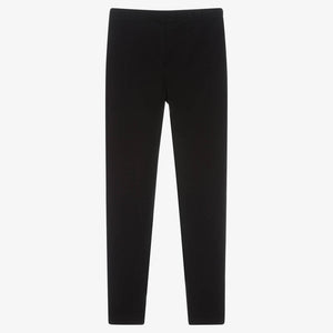 Mayoral Girls Black Cotton Jersey Leggings