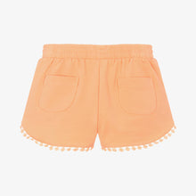 Load image into Gallery viewer, Mayoral Girls Orange Cotton Jersey Shorts
