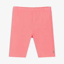 Load image into Gallery viewer, Mayoral Girls Pink Cotton Cycling Shorts
