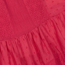 Load image into Gallery viewer, Mayoral Girls Pink Embroidered Cotton Dress
