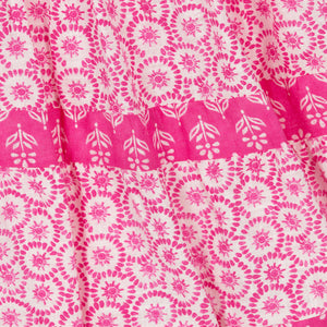 Mayoral Girls Pink Floral Cotton Sundress