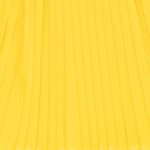 Mayoral Girls Sun Yellow Pleated Chiffon Dress