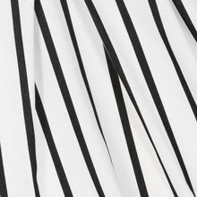 Load image into Gallery viewer, Mayoral Girls White &amp; Black Striped Dress
