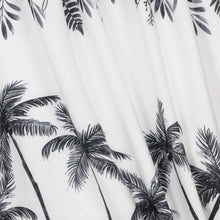 Load image into Gallery viewer, Mayoral Girls White &amp; Black Tropical Print Dress
