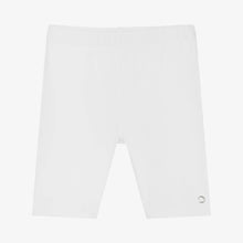 Load image into Gallery viewer, Mayoral Girls White Cotton Cycling Shorts

