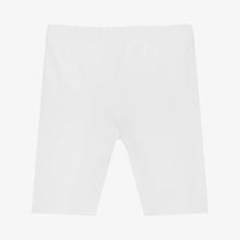 Load image into Gallery viewer, Mayoral Girls White Cotton Cycling Shorts
