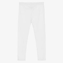 Load image into Gallery viewer, Mayoral Girls White Cotton Jersey Leggings
