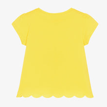 Load image into Gallery viewer, Mayoral Yellow Printed T-shirt
